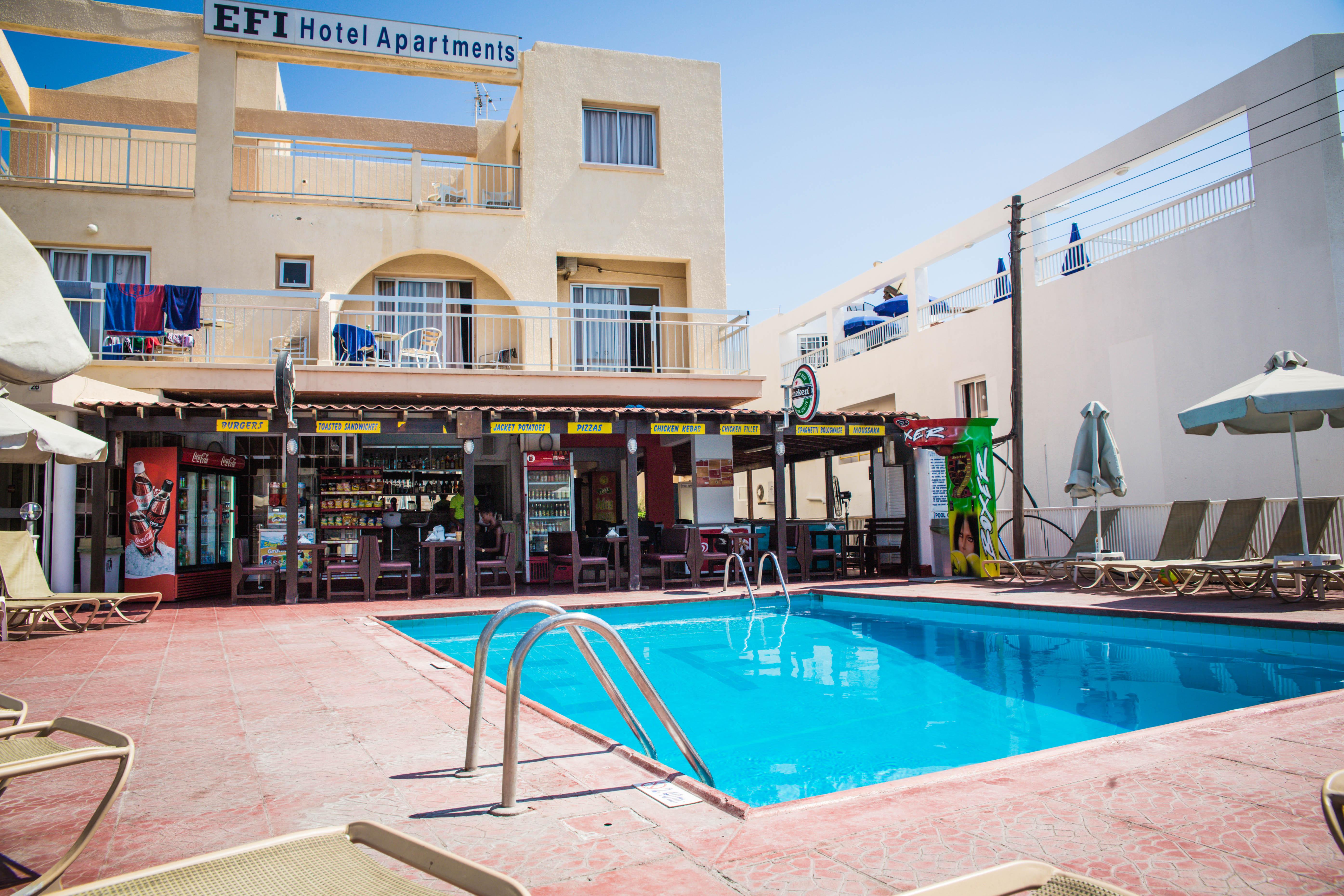 Efi Hotel Apts Agia Napa Buitenkant foto