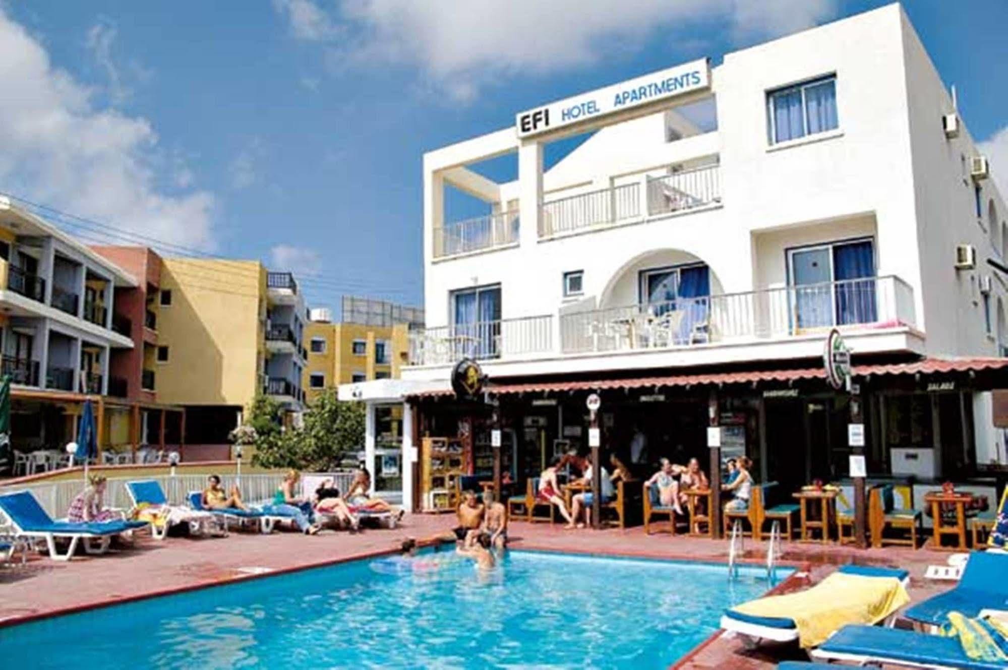 Efi Hotel Apts Agia Napa Buitenkant foto