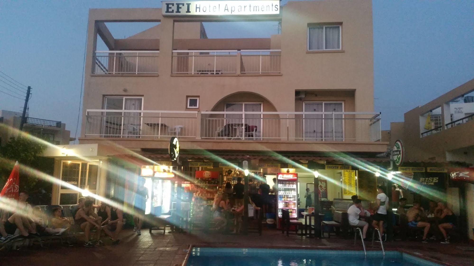 Efi Hotel Apts Agia Napa Buitenkant foto